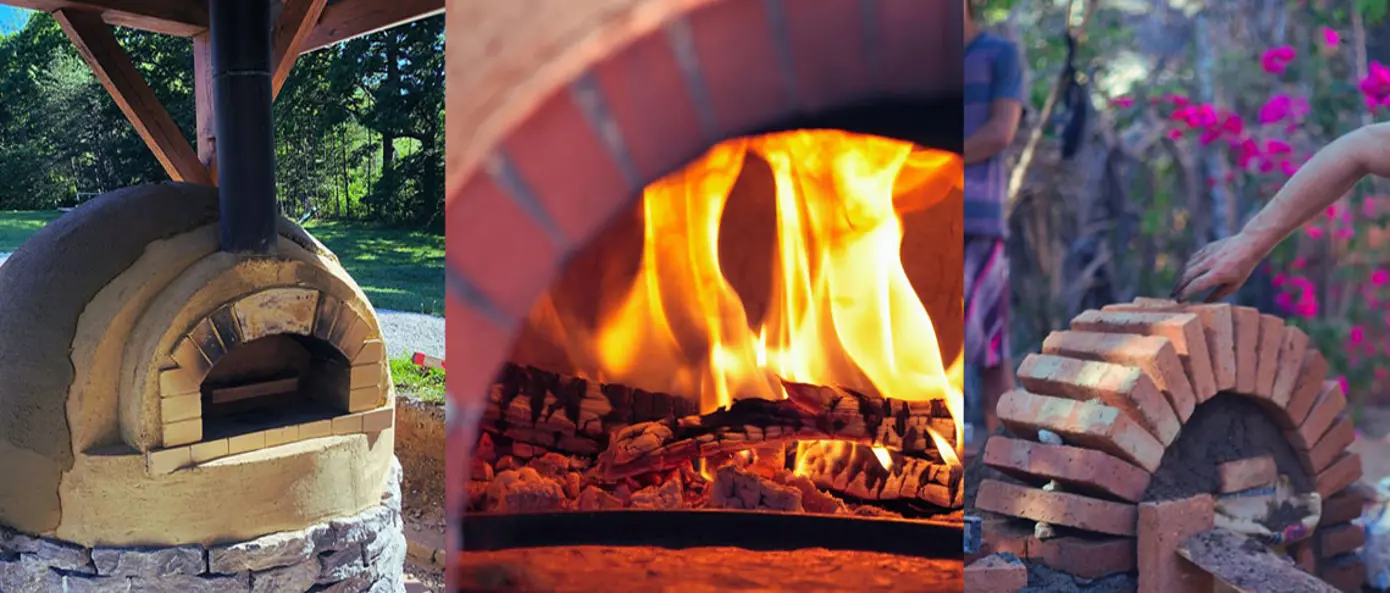 Bygga vedeldad pizzaugn  23 -25  juli Bygga vedeldad pizzaugn  23 -25  juli