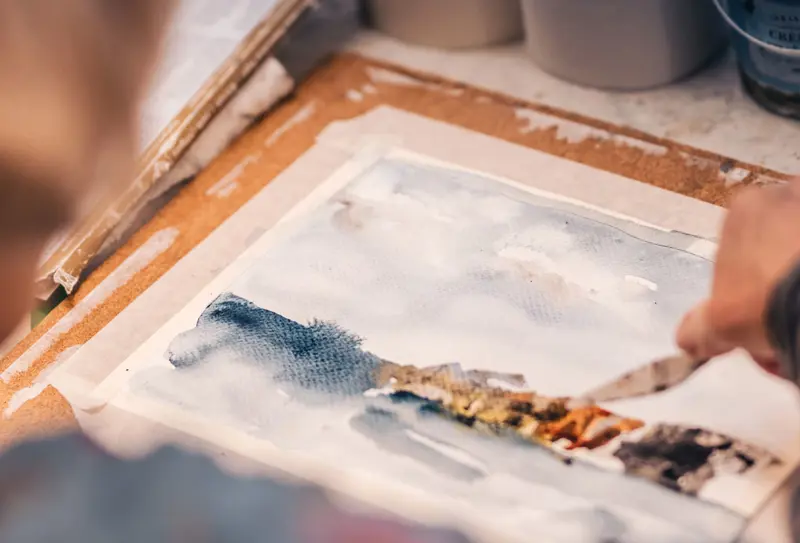 Akvarellmålning 8-10 juli