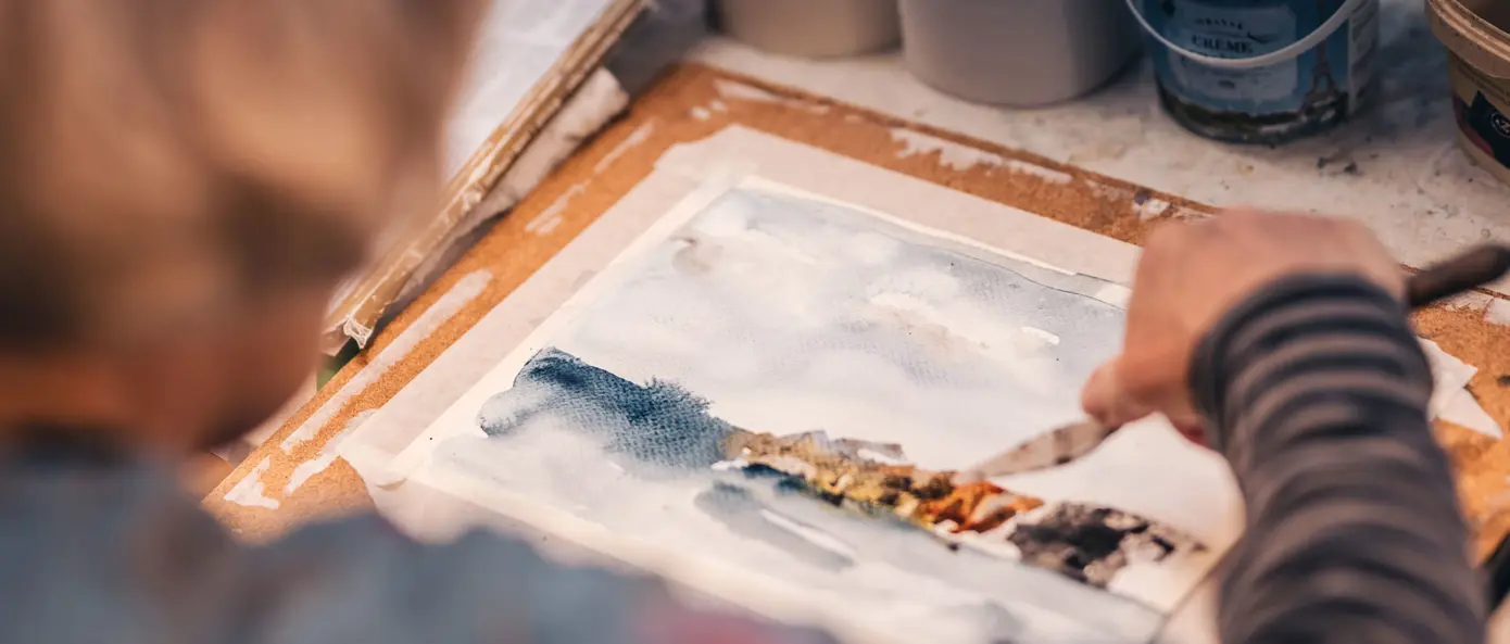 Akvarellmålning 8-10 juli