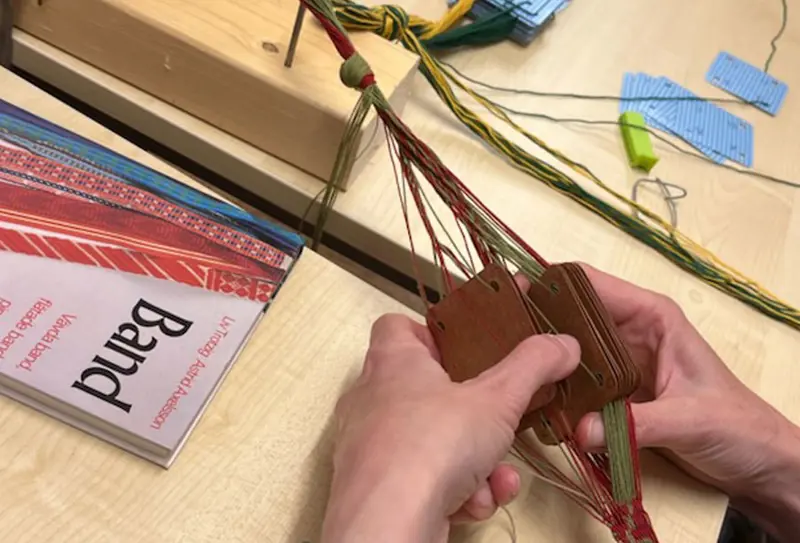 Brickbandsvävning  6 -10 juli